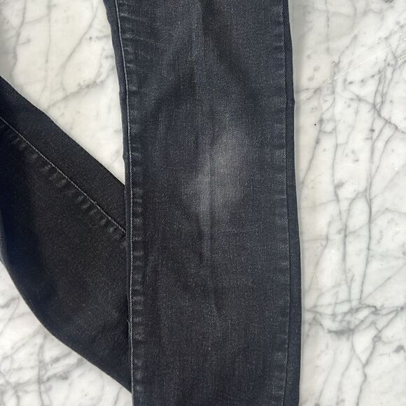 Everlane High Rise Skinny Ankle Black Denim Jeans Sz 29 Tall - Picture 8 of 10